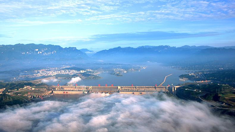 三峡大坝全景