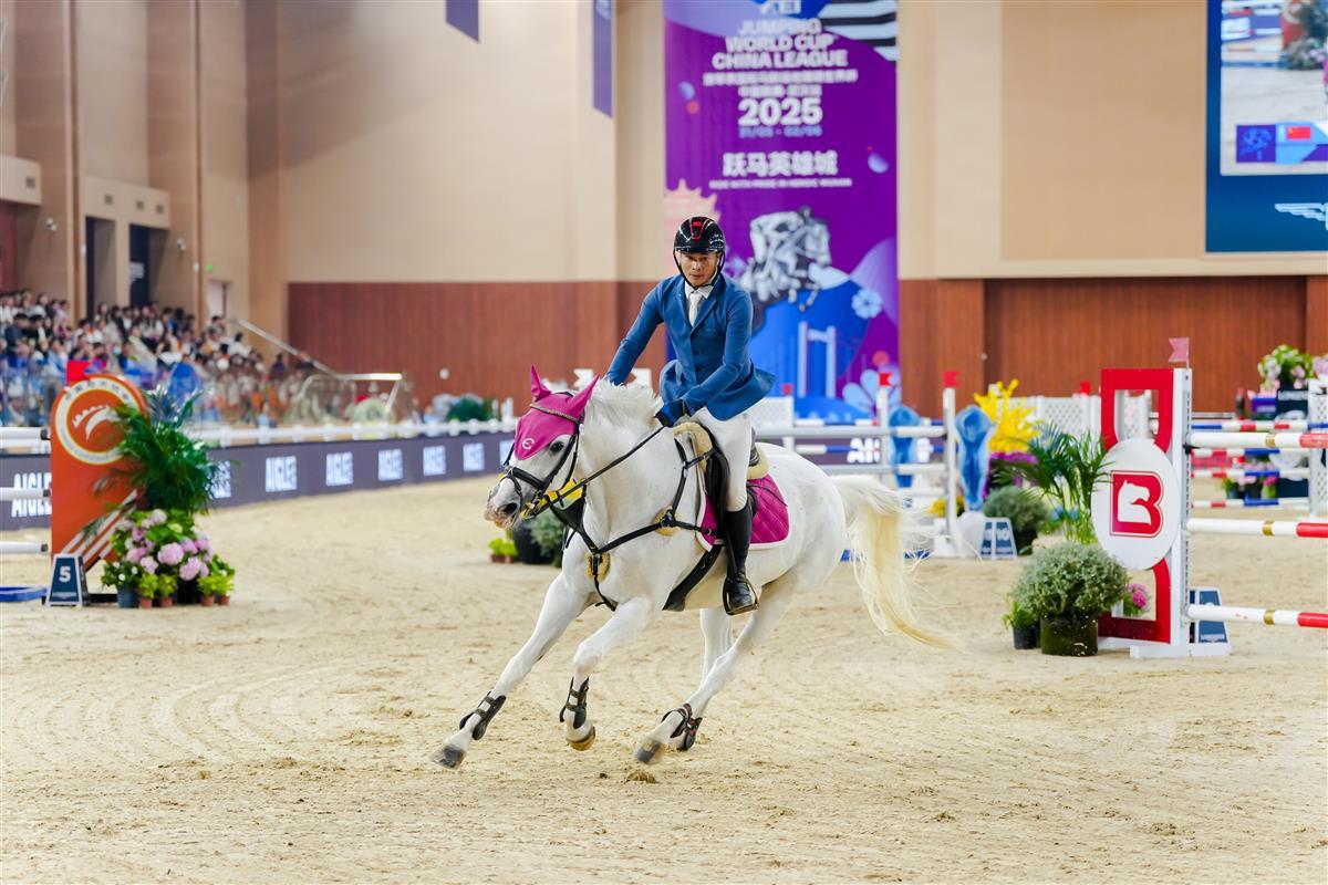 顶级国际马术赛事首次落户武汉，547对人马“飞跃”英雄城