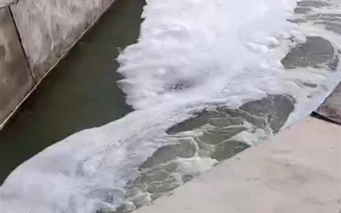 河北秦皇岛一河水变色有死鱼漂浮，村民称空气中有臭鸡蛋味，环保部门称正在处置