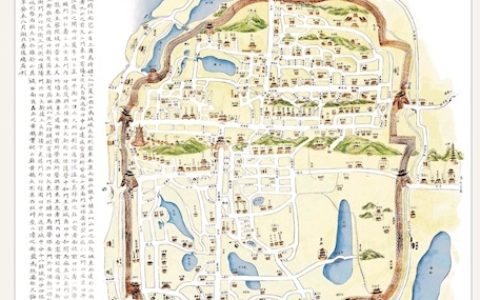 1883年的武昌城长什么样？ 这一张图可观全貌