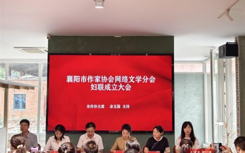 襄阳市作家协会网络文学分会妇女联合会成立