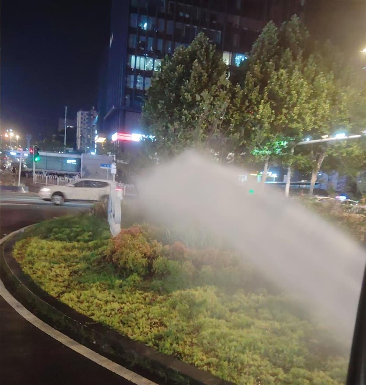 气温高炎值，亦保植物高颜值！武汉园林师傅为植物补水只争朝夕！