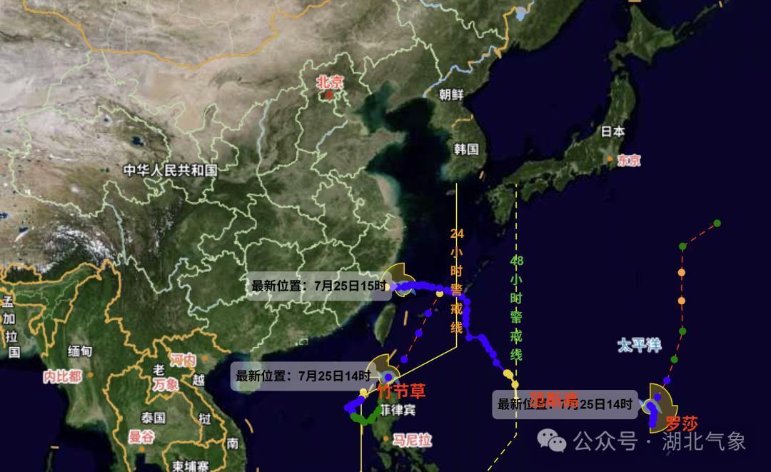 湖北近八成区域35℃+！三个台风逼近，能拍熄湖北的高温吗？
