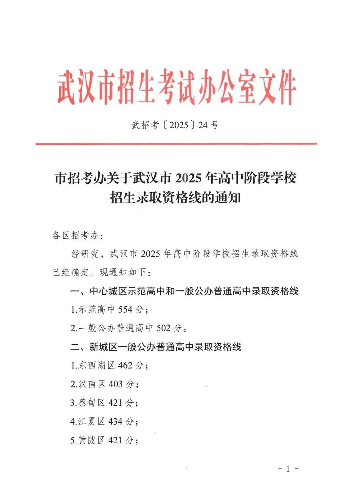 武汉发布2025年中考跨市录取政策，非本地户籍考生需注意这些要求