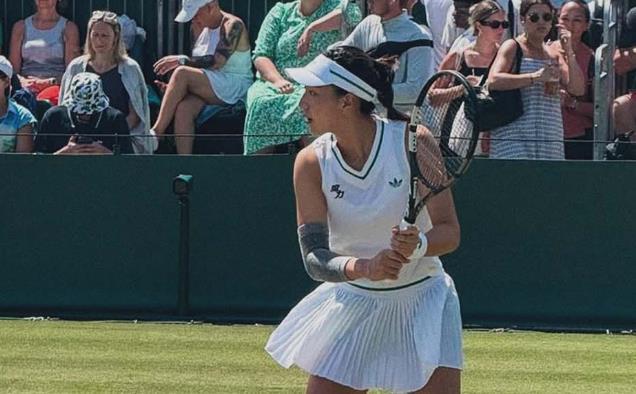 王欣瑜2-0战胜穆霍娃，晋级温网第二轮