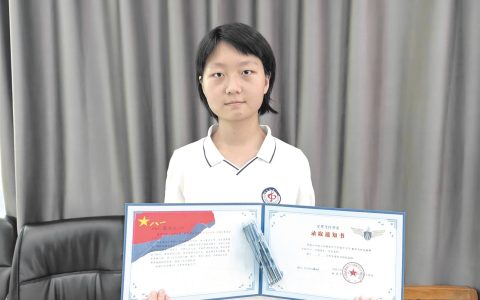 “人民空军请你入列” 聂海胜师妹徐诗怡610分圆梦蓝天