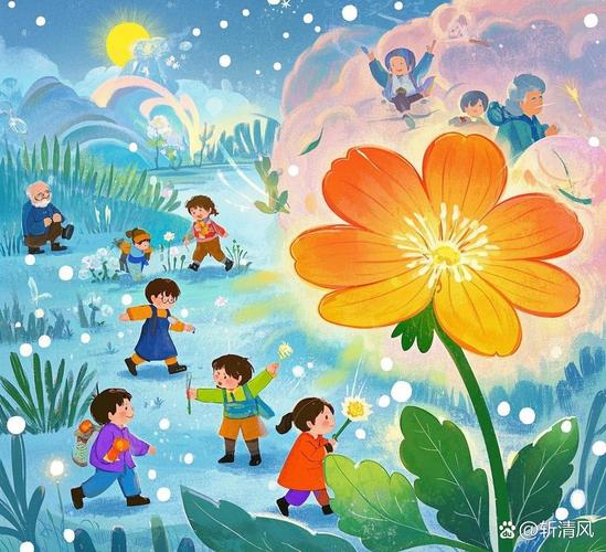 一群花妈妈撑起温暖童心伞