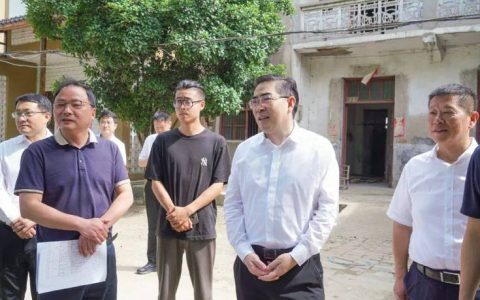 孙道军在彭场镇调研