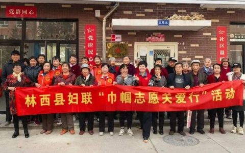 “巾帼心桥·童心同行”公益服务项目组走进西流河镇