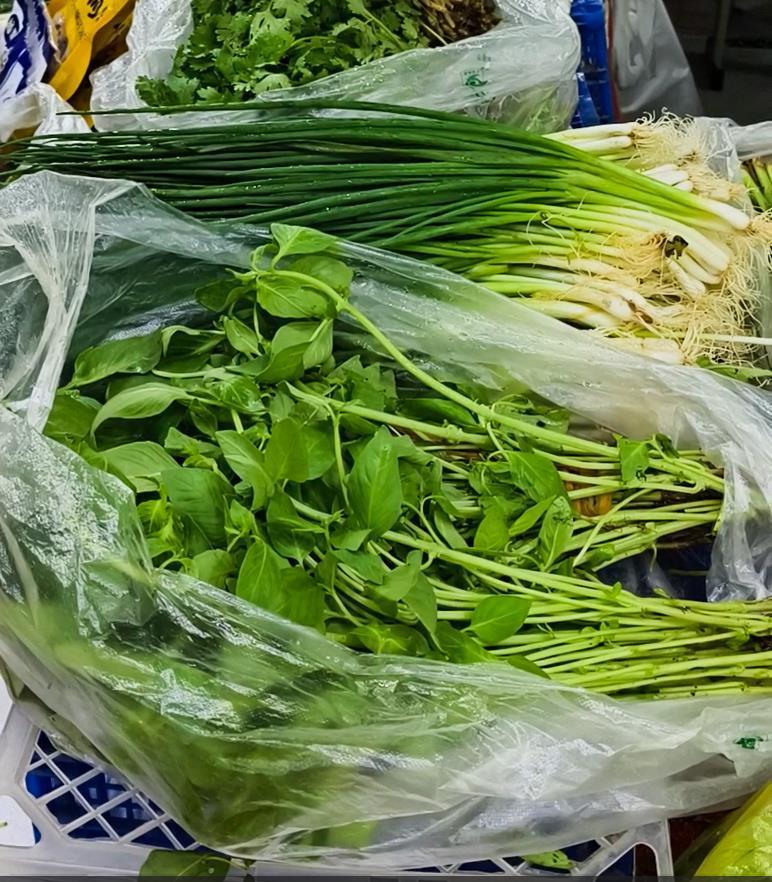 鹿晗郑州演唱会自曝最爱吃河南荆芥，记者探访：农贸市场5元一斤，吃叶不吃茎