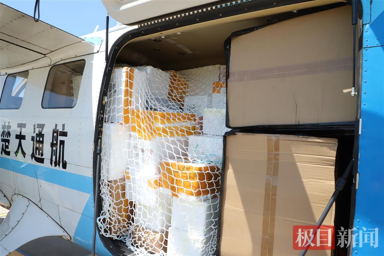 活青蟹30分钟到武汉，花湖机场低空货运航线开通