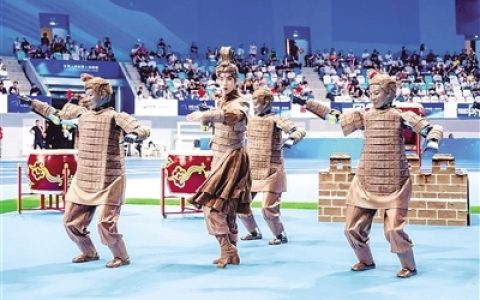 首届世界人形机器人运动会在京举行 湖北代表队夺得首枚金牌