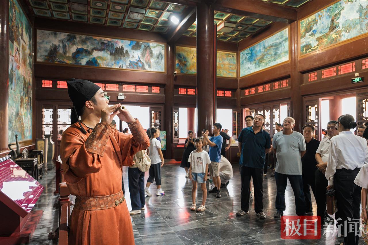 黄鹤楼游览又有了新体验：七夕上线《黄鹤楼中吹玉笛》