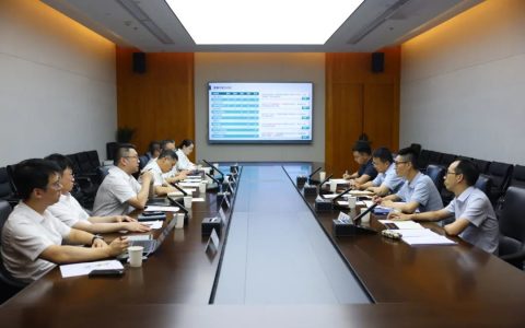 长江新区数字经济产业园与华中电力科技公司开展合作交流