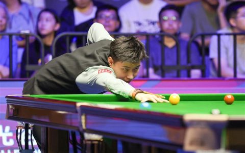 丁俊晖赵心童晋级，肖国栋轰出147满分！2025斯诺克武汉公开赛开赛