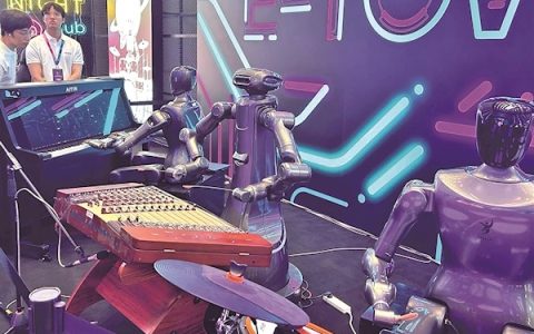 2025世界机器人大会开幕 下棋拳击钢琴样样精通