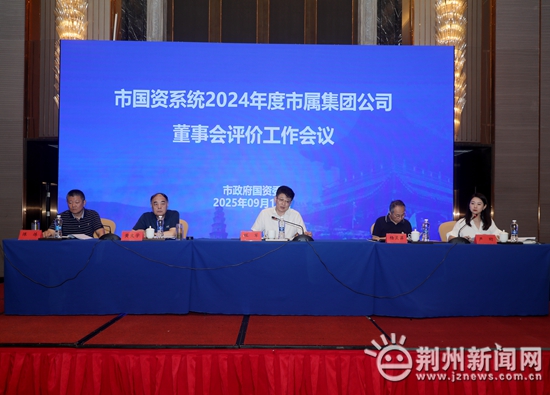 市国资系统2024年度市属集团公司董事会评价工作会议召开