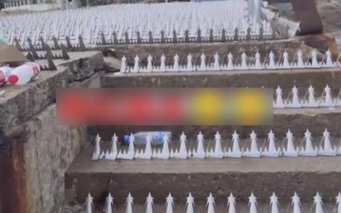 三亚网红跳水地“断桥”安了成排的铁刺，官方：此处不是旅游景点，游玩违规