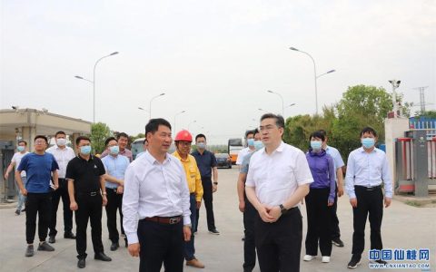 孙道军就管理体制和重点项目推进情况到仙桃高新区调研