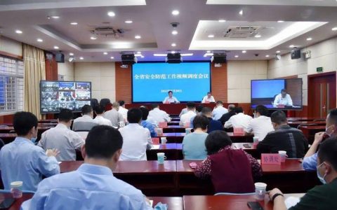 全省安全防范工作视频调度会召开