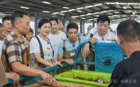 央视全景式推介仙桃黄鳝《山水间的家》先锋村摄制节目播出