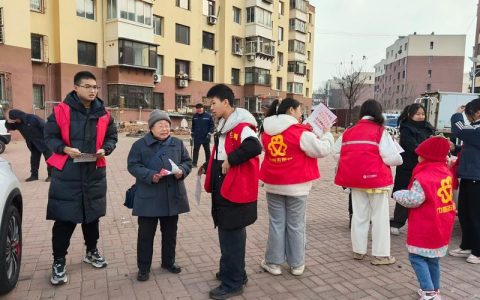 龙华山街道解放街社区“庆双节”安全清洁“双守护”