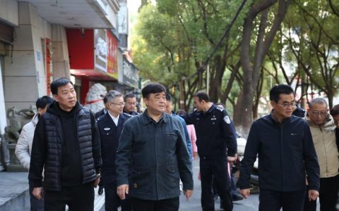 市政协委员视察“精美一座城”建设情况