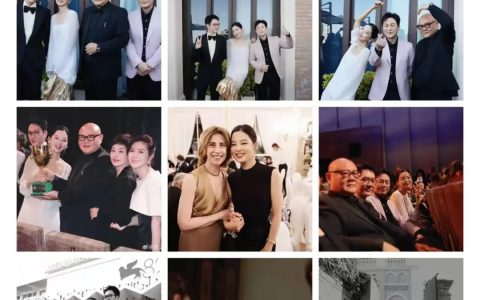 辛芷蕾发文配18宫格图：有梦想谁都了不起