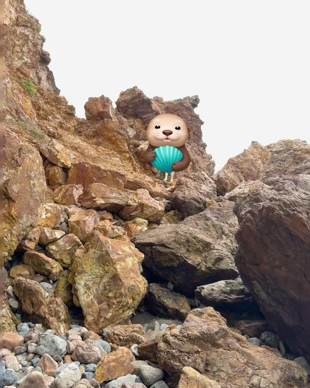 青岛海边一网红山洞垮塌，游客：扑了个空，大家不要贸然前往了