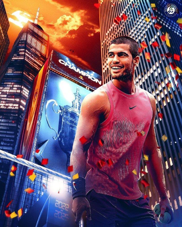 四大满贯给阿卡夺冠的“贺信”，你觉得谁最强？