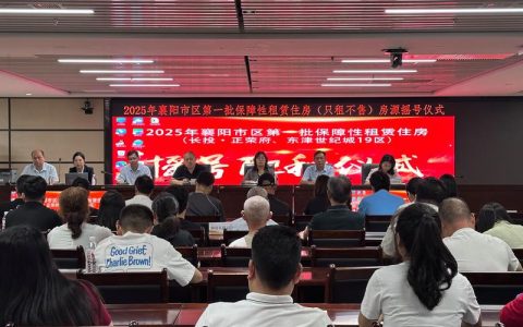 我市青年社区（保障性租赁住房）公开分配仪式圆满结束