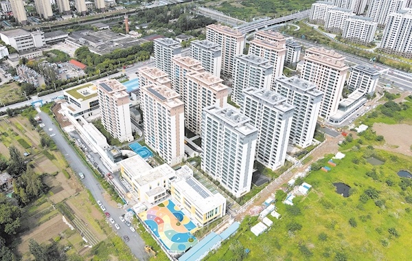 一冶襄阳庞公棚户区改造项目竣工