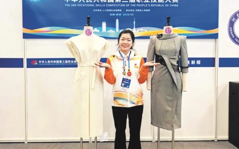 童年看妈妈缝衣服萌生兴趣 高职女生入选国家集训队