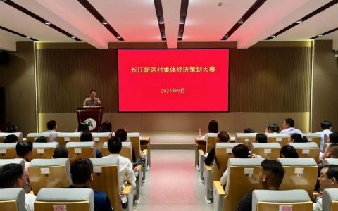 长江新区举办第一届村集体经济策划大赛