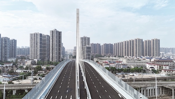 武汉建设大道延长线一期开通 后湖地区“三出一进”更快  到汉口站省时10余分钟