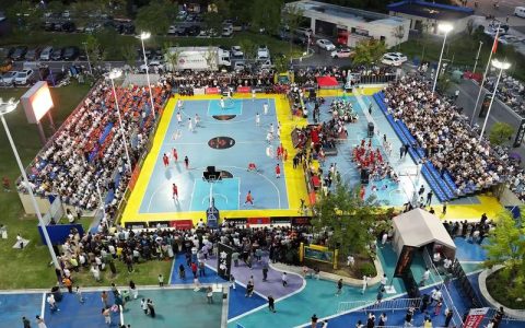 篮球联赛里的潜江力量