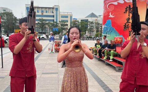 积玉口镇唢呐传承发展进校园