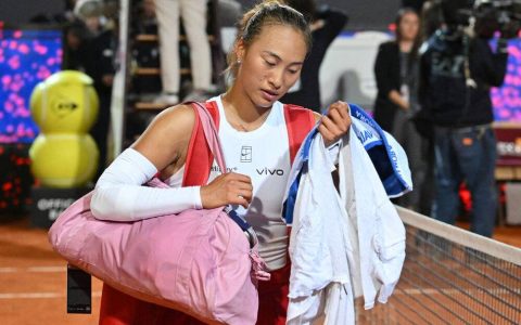 郑钦文告别本届全运会：右肘伤病未完全恢复