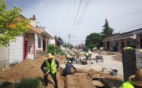 老新镇：督导灌区改造 筑牢民生保障