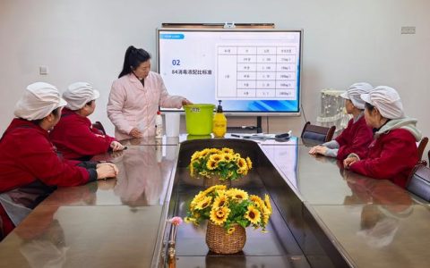 江汉油田向阳幼儿园开展防疫宣传活动