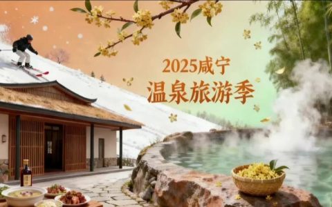 一池温泉暖冬日 三地携手启新章 2025咸宁温泉旅游季热力启幕