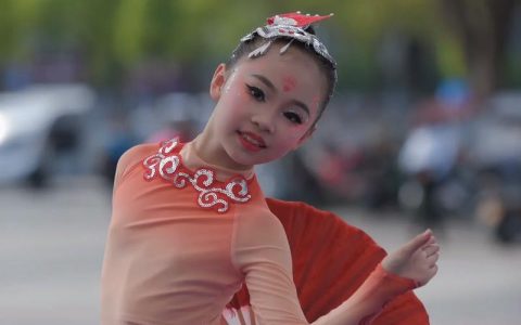 《采莲新韵》舞蹈作品获省级广场舞展演二等奖