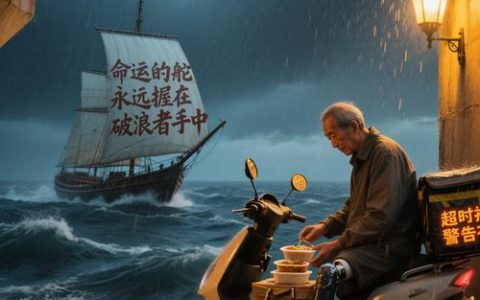 凡人善举最动人，骑手微光暖全城