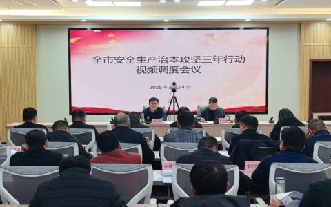 全市安全生产视频调度会议召开