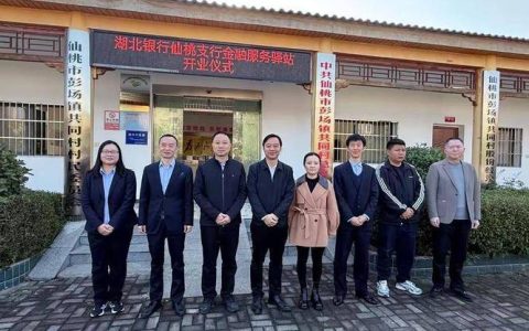 湖北银行共同村“金融服务驿站”开业 打通乡村金融服务“最后一公里”