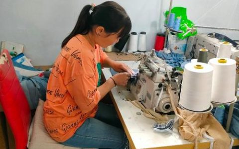 大箕铺镇举办缝纫工技能大赛