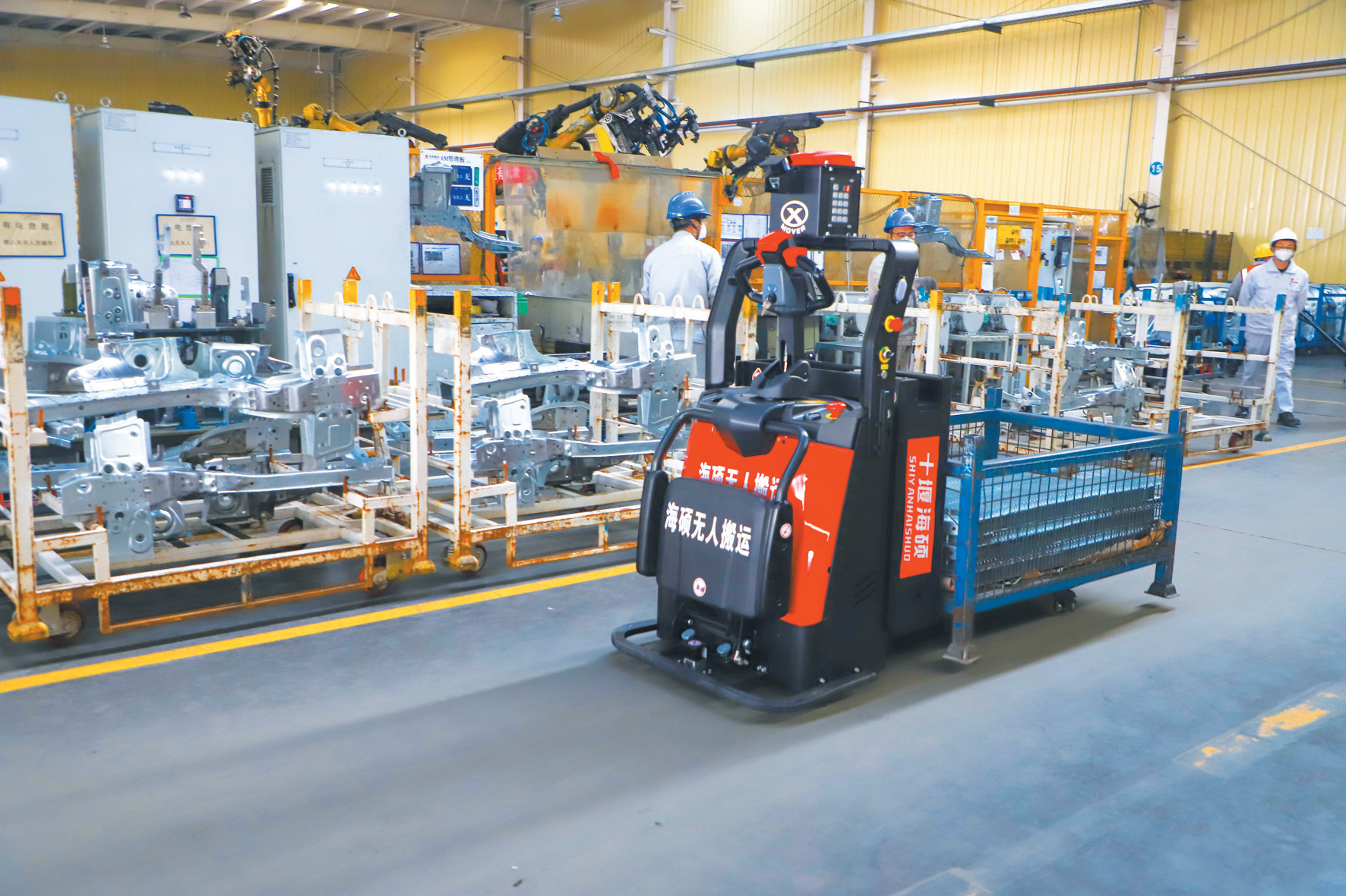 机器人当起“搬运工”