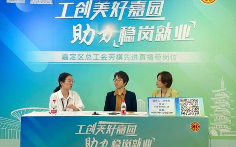 市总工会“云带岗”精准牵线促就业