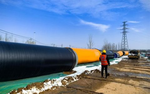 仙桃城南供热管网工程开工