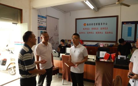 甘国栋调研督导乡村振兴联系点